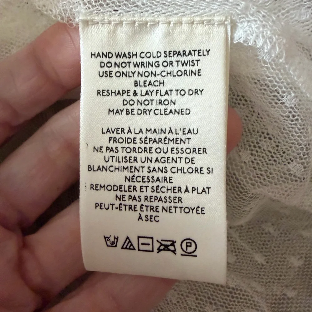Free People True Candy Tunic Top in White  Large. NWOT - Picture 8 of 12